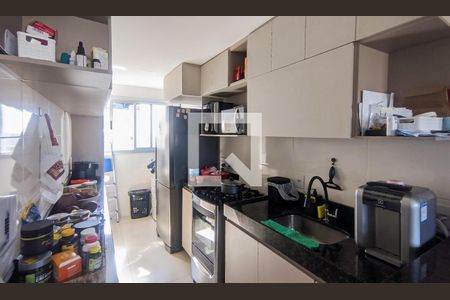 Cozinha de apartamento à venda com 2 quartos, 110m² em Sagrada Família, Belo Horizonte