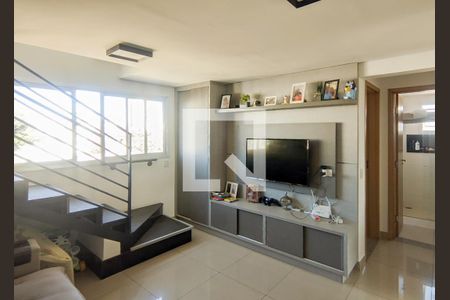 Sala de apartamento à venda com 2 quartos, 110m² em Sagrada Família, Belo Horizonte