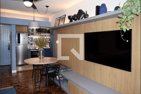 Sala de apartamento à venda com 1 quarto, 48m² em Cerqueira César, São Paulo