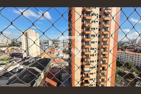 Quarto 1 Vista de apartamento à venda com 3 quartos, 97m² em Vila Scarpelli, Santo André