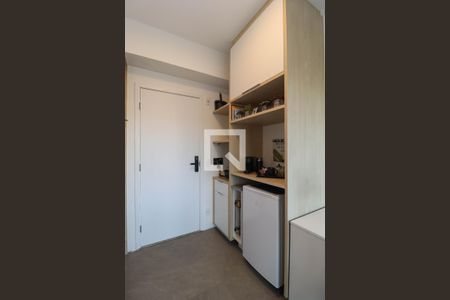 Cozinha de kitnet/studio à venda com 1 quarto, 28m² em Vila Madalena, São Paulo