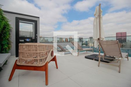Área comum - Piscina de kitnet/studio à venda com 1 quarto, 28m² em Vila Madalena, São Paulo