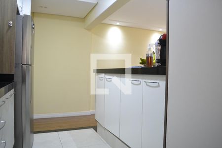 Cozinha de apartamento à venda com 3 quartos, 70m² em Vila Valparaíso, Santo André