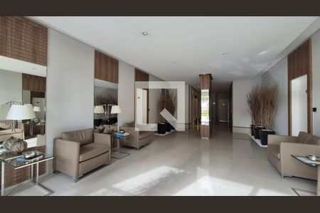 Hall de entrada de apartamento à venda com 3 quartos, 70m² em Vila Valparaíso, Santo André