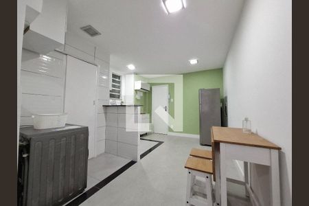 Cozinha/área de serviço de kitnet/studio à venda com 1 quarto, 43m² em Saúde, Rio de Janeiro