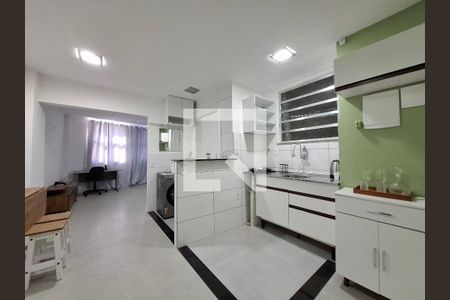 Cozinha/ área de serviço de kitnet/studio à venda com 1 quarto, 43m² em Saúde, Rio de Janeiro