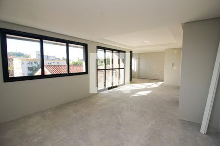 Sala de apartamento à venda com 3 quartos, 112m² em Cristal, Porto Alegre