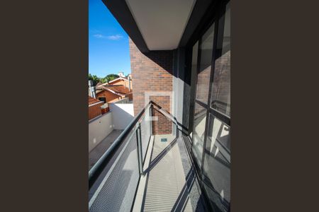 Sacada da Sala de apartamento à venda com 3 quartos, 112m² em Cristal, Porto Alegre