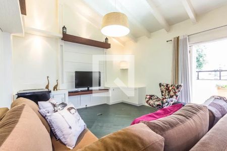 Sala de TV de apartamento à venda com 4 quartos, 248m² em Mont’Serrat, Porto Alegre