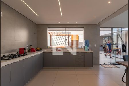 Cozinha de casa à venda com 3 quartos, 200m² em Céu Azul, Belo Horizonte