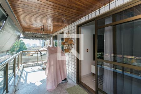Varanda da Sala de apartamento à venda com 3 quartos, 106m² em Penha, Rio de Janeiro