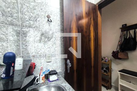 Banheiro da Suíte de casa à venda com 2 quartos, 95m² em Parque Eloy Chaves, Jundiaí