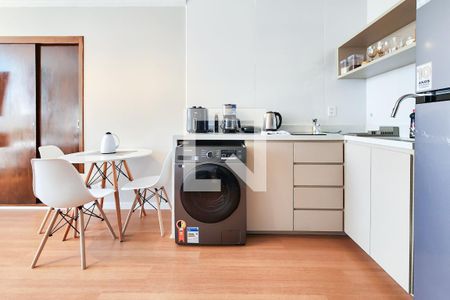 Cozinha de kitnet/studio à venda com 1 quarto, 37m² em Cidade Nova, Rio de Janeiro
