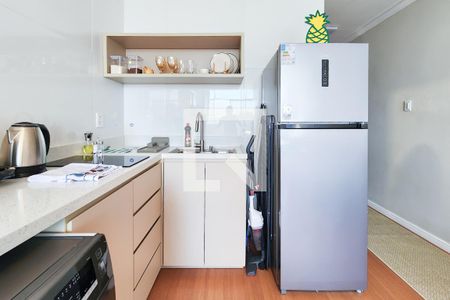 Cozinha de kitnet/studio à venda com 1 quarto, 37m² em Cidade Nova, Rio de Janeiro