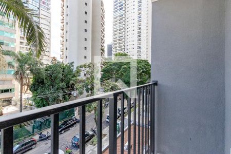 Varanda de apartamento à venda com 1 quarto, 26m² em Campo Belo, São Paulo