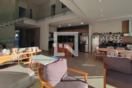 Sala de Jantar de casa de condomínio à venda com 4 quartos, 340m² em Swiss Park, Campinas