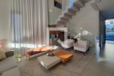 Sala de Estar de casa de condomínio à venda com 4 quartos, 340m² em Swiss Park, Campinas