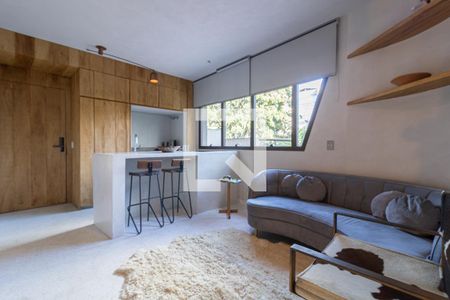 Sala de apartamento para alugar com 1 quarto, 100m² em Itaim Bibi, São Paulo