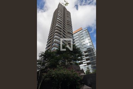 Fachada do Prédio de apartamento para alugar com 1 quarto, 100m² em Itaim Bibi, São Paulo