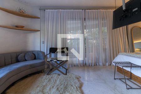 Sala de apartamento para alugar com 1 quarto, 100m² em Itaim Bibi, São Paulo