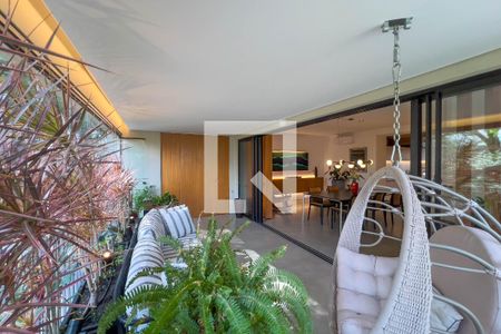 Varanda da Sala de apartamento à venda com 4 quartos, 267m² em Vila Mariana, São Paulo