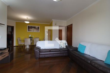 Sala de Estar de apartamento à venda com 4 quartos, 137m² em Vila Assunção, Santo André
