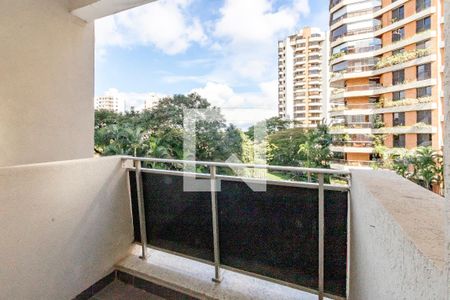 Varanda da Sala de apartamento à venda com 2 quartos, 83m² em Campo Belo, São Paulo