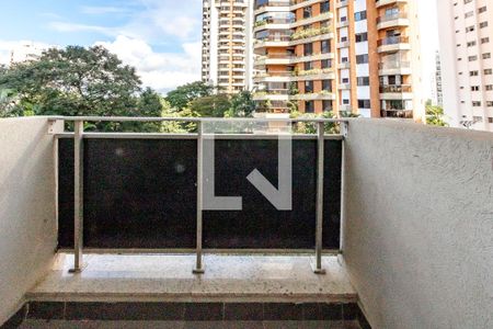 Varanda da Sala de apartamento à venda com 2 quartos, 83m² em Campo Belo, São Paulo