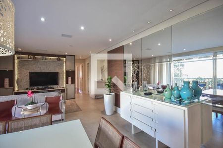 Sala de apartamento à venda com 4 quartos, 177m² em Jardim Monte Kemel, São Paulo