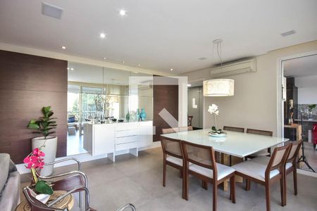 Sala de apartamento à venda com 4 quartos, 177m² em Jardim Monte Kemel, São Paulo