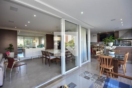 Varanda de apartamento à venda com 4 quartos, 177m² em Jardim Monte Kemel, São Paulo