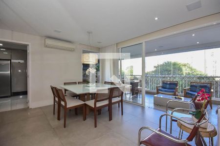 Sala de Jantar de apartamento à venda com 4 quartos, 177m² em Jardim Monte Kemel, São Paulo