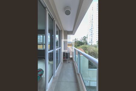 Varanda de apartamento à venda com 1 quarto, 32m² em Brooklin, São Paulo