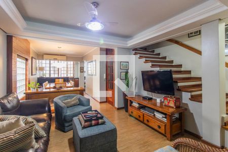 Sala de casa de condomínio à venda com 3 quartos, 182m² em Tristeza, Porto Alegre