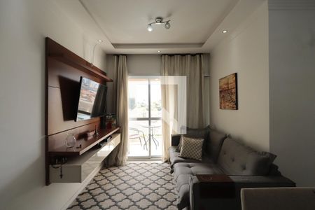 Sala de apartamento à venda com 3 quartos, 64m² em Vila Nova Manchester, São Paulo