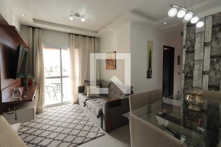 Sala de apartamento à venda com 3 quartos, 64m² em Vila Nova Manchester, São Paulo