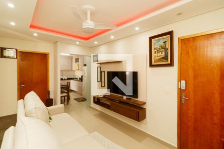 Sala de apartamento à venda com 2 quartos, 64m² em Vila Nivi, São Paulo