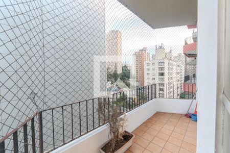 Varanda da Sala de apartamento para alugar com 1 quarto, 37m² em Bela Vista, São Paulo