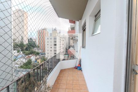 Varanda da Sala de apartamento para alugar com 1 quarto, 37m² em Bela Vista, São Paulo