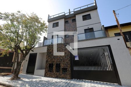 Fachada de apartamento à venda com 2 quartos, 56m² em Utinga, Santo André