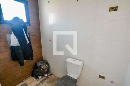 Banheiro da Suíte de apartamento à venda com 2 quartos, 60m² em Utinga, Santo André