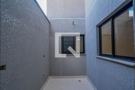 Área de Serviço de apartamento à venda com 2 quartos, 60m² em Utinga, Santo André