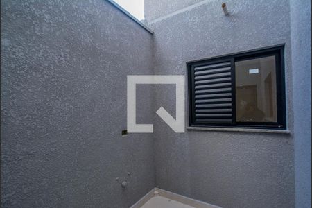 Área de Serviço de apartamento à venda com 2 quartos, 60m² em Utinga, Santo André