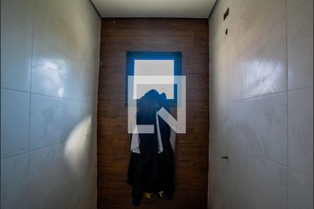 Banheiro da Suíte de apartamento à venda com 2 quartos, 60m² em Utinga, Santo André
