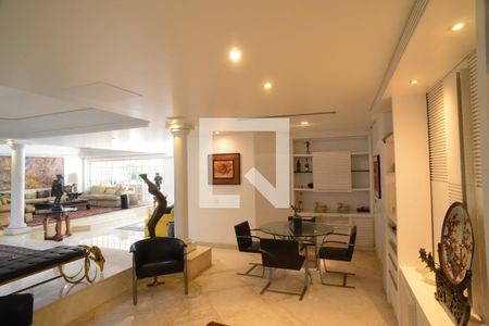 Sala Principal de casa à venda com 5 quartos, 1032m² em Barra da Tijuca, Rio de Janeiro