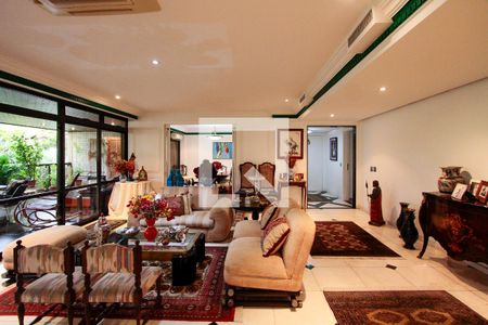 Sala de apartamento à venda com 5 quartos, 339m² em Barra da Tijuca, Rio de Janeiro