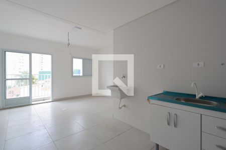 Cozinha e Área de Serviço de kitnet/studio à venda com 1 quarto, 28m² em Santana, São Paulo