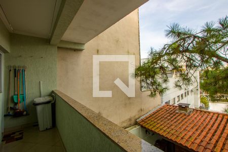Varanda da área de serviço de casa para alugar com 4 quartos, 400m² em Jardim Paraiso, Santo André