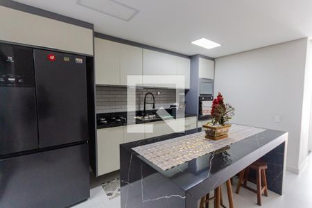 Cozinha de casa à venda com 2 quartos, 127m² em Jardim Ana Maria, Santo André