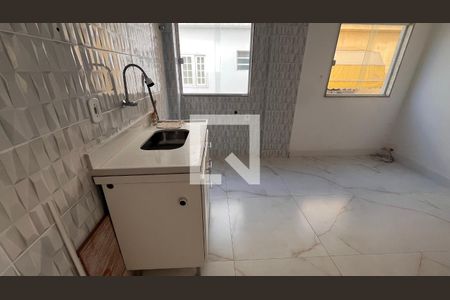 Cozinha de kitnet/studio à venda com 1 quarto, 15m² em Recreio dos Bandeirantes, Rio de Janeiro